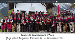 Desktop Screenshot of lacontheysanne.ch