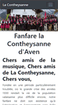 Mobile Screenshot of lacontheysanne.ch